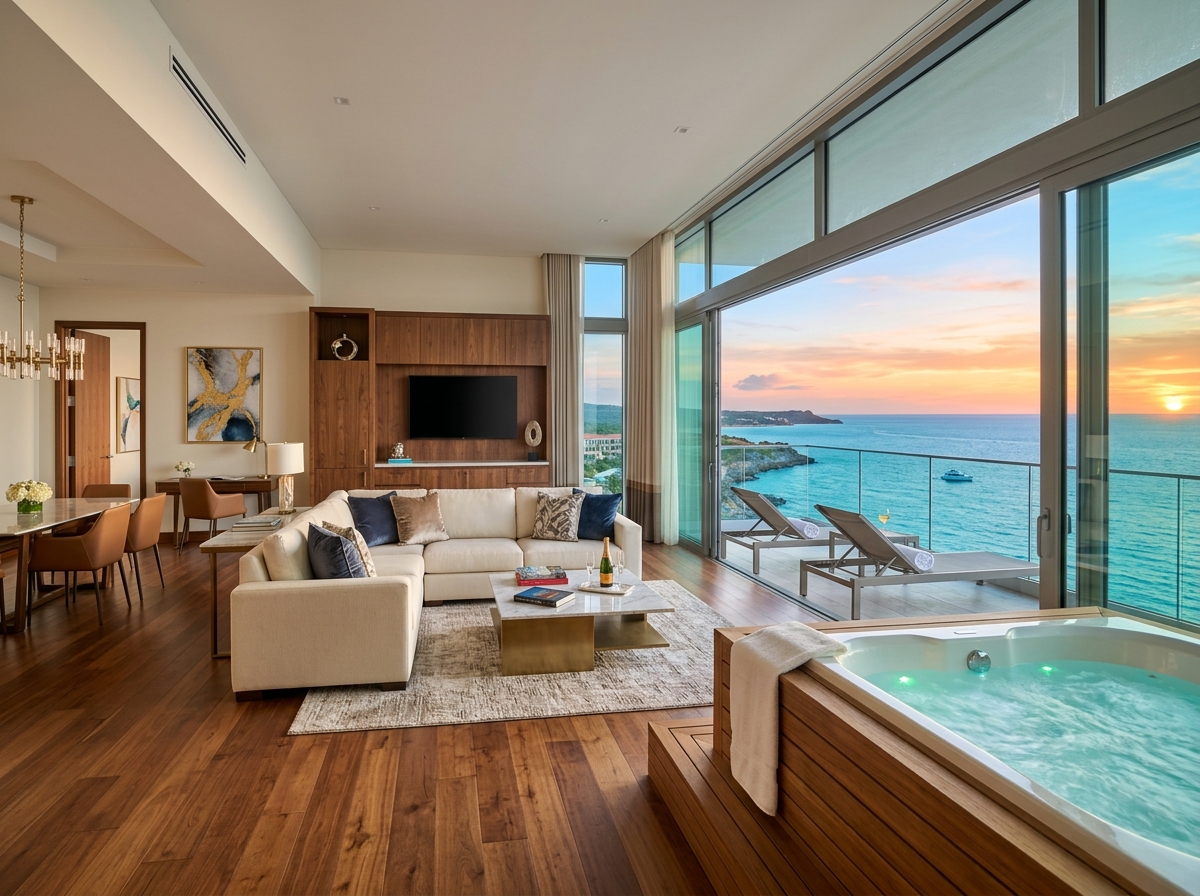 Mantra Sea View Suite Suite Bedroom